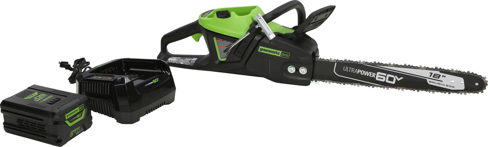 Greenworks 60V 18" Brushless Chainsaw
