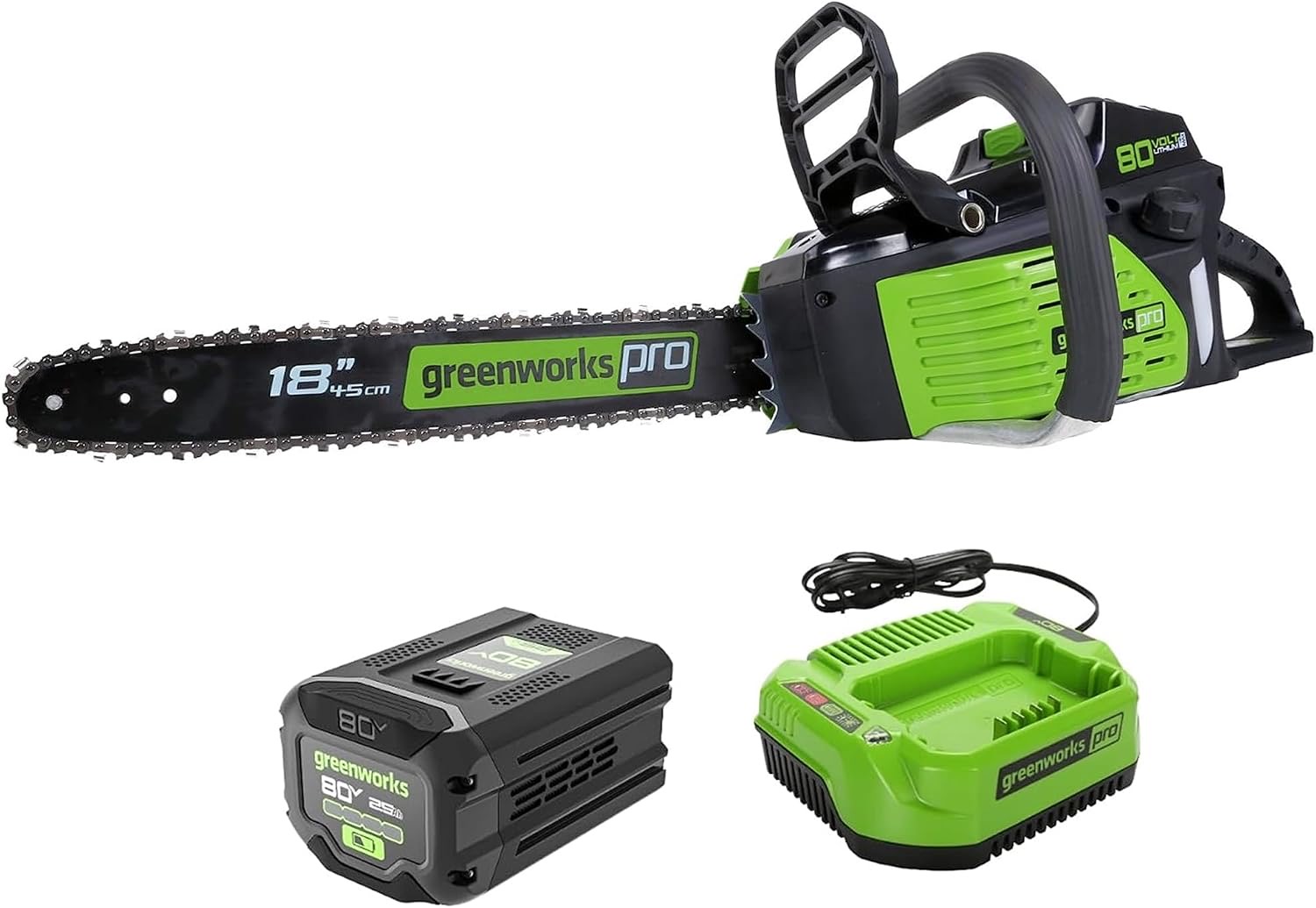 Greenworks Pro 80V 18" Chainsaw
