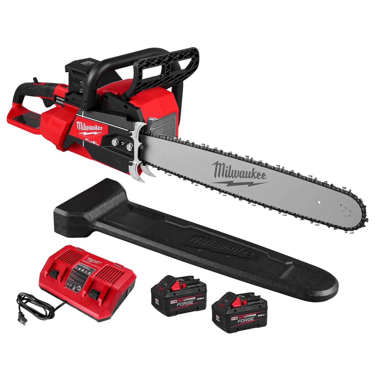 Milwaukee M18 Fuel 20" Dual Battery Chainsaw Kit