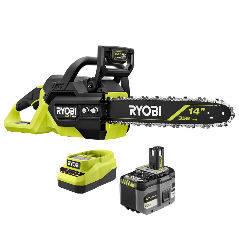 Ryobi 18V ONE+ HP Brushless 14" Chainsaw Kit